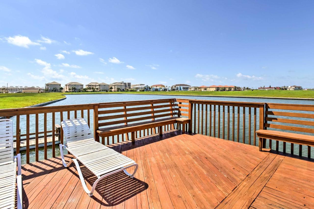 Waterfront Corpus Christi Townhome With Pool And Dock! Kültér fotó
